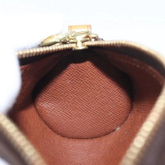 LOUIS VUITTON Monogram Papillon Pouch LV Auth - Picture 13 of 15